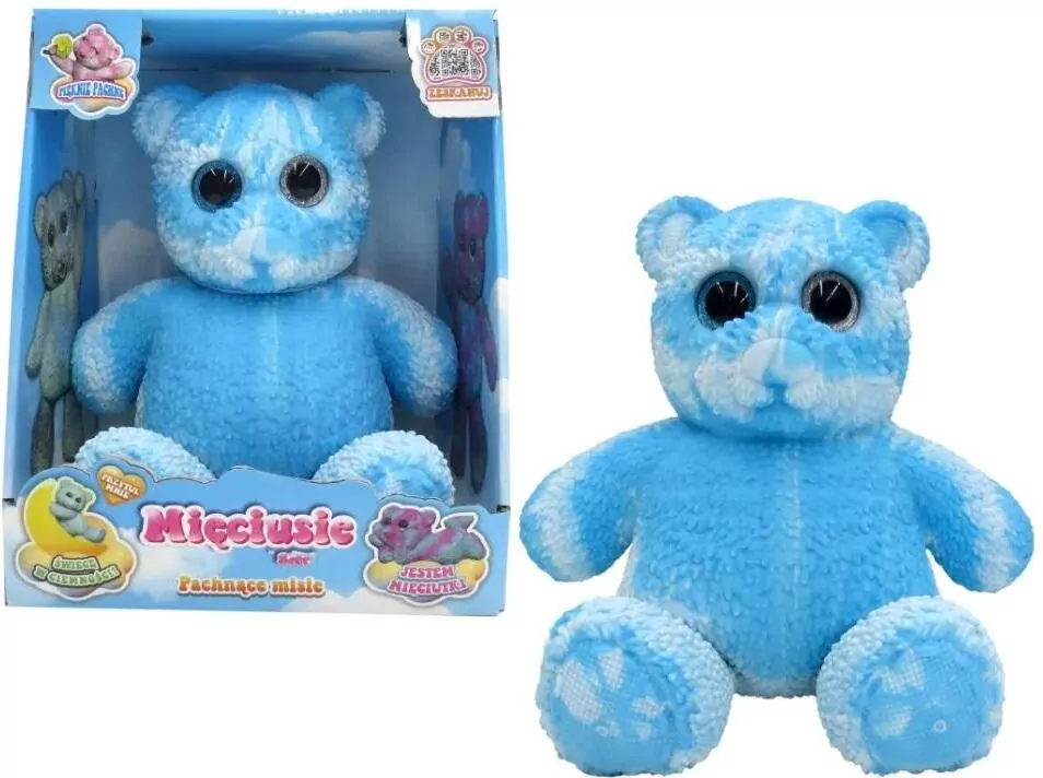 Maskotka Mięciusie Pachnące misie, biało-niebieski - tantis.pl