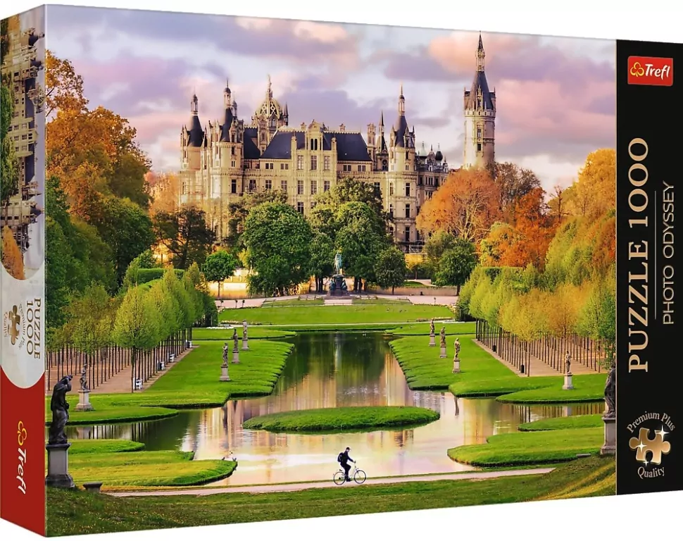 Trefl. Puzzle 1000. Zamek w Schwerinie, Niemcy - tantis.pl