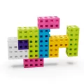 Klocki Meli Cube Classic Pink 200 elementów - tantis.pl