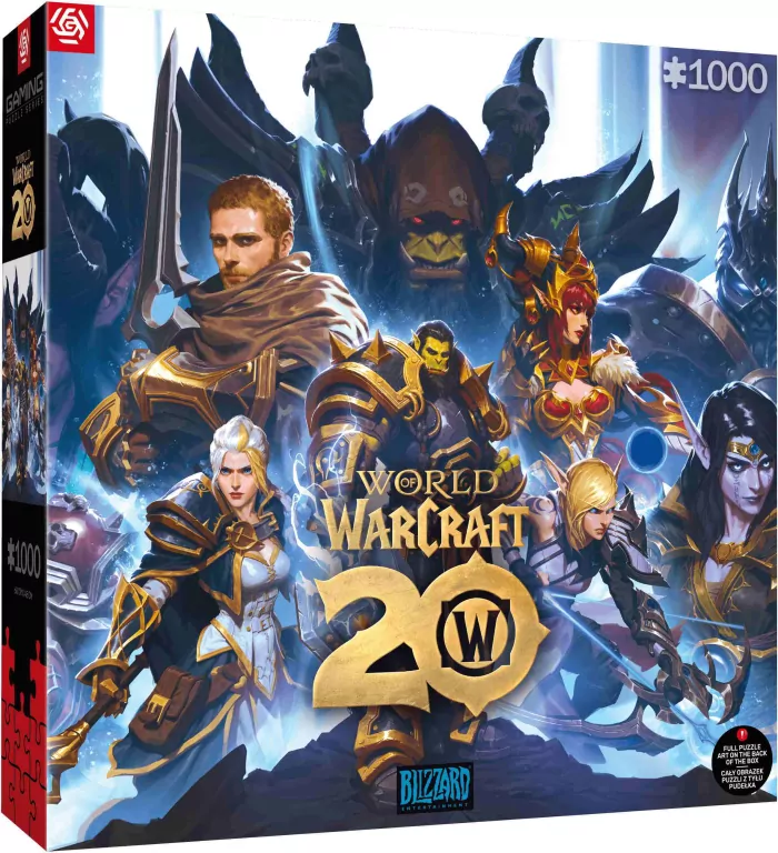 Puzzle 1000 World of Warcraft 20th Anniversary - tantis.pl