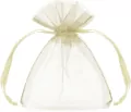 Woreczki z organzy kremowy 10cm - tantis.pl