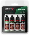 Vallejo: 72.384 - Game Color - Green Color Set (4 x 18 ml) - tantis.pl