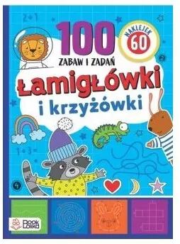 Łamigłówki i krzyżówki. Ponad 100 zabaw i zadań - tantis.pl