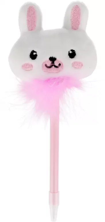 Pamiętnik pluszowy Królik z kłódką + długopis - tantis.pl