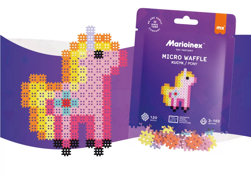 Micro Waffle 120. Kucyk - tantis.pl
