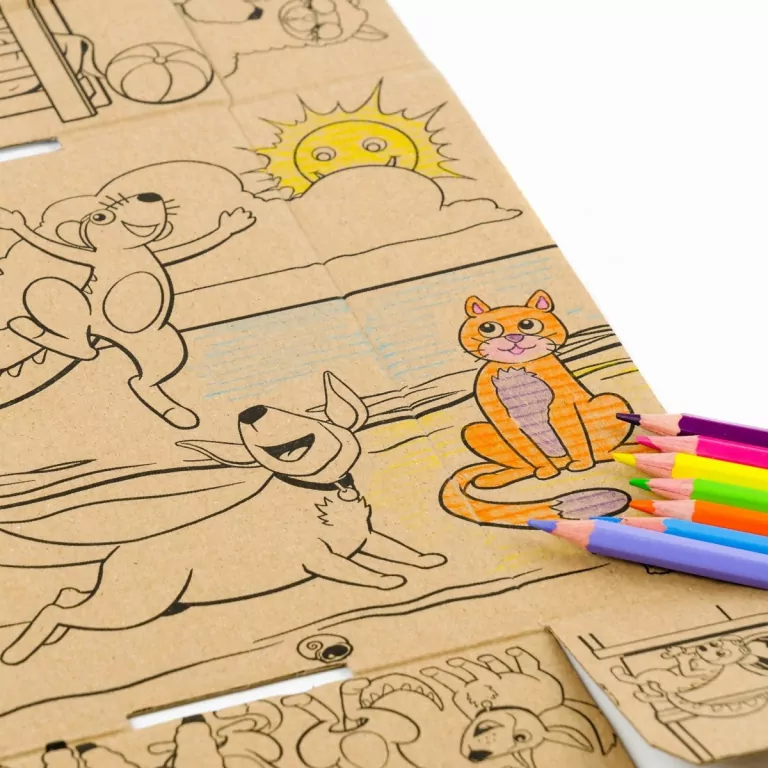 Ekopuzzle dwuelementowe Dinozaury i ich dzieci - tantis.pl