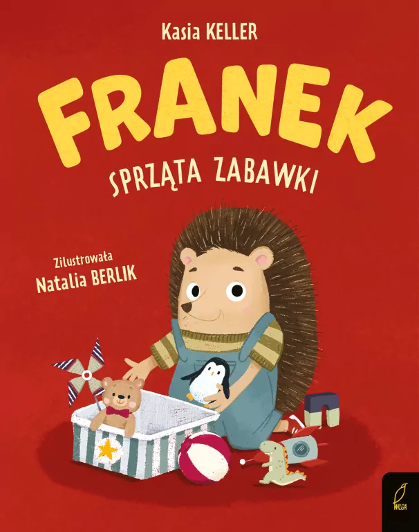 Franek sprząta zabawki. Jeżyk Franek - tantis.pl