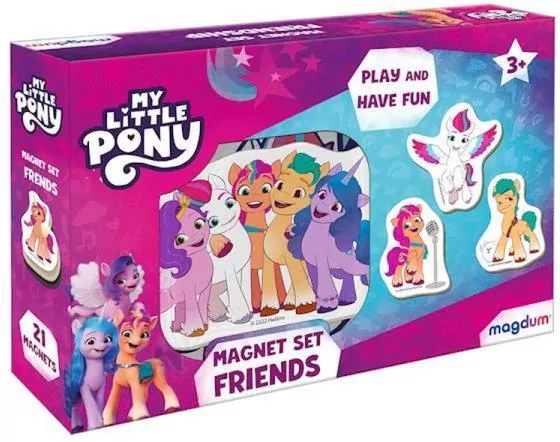 Magnesy My Little Pony i przyjaciele - tantis.pl