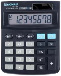 Kalkulator biurowy 8 cyfr.czarny DONAU