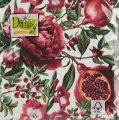 Serwetki DAISY Lunch SD 330x330 Kwiaty czerwone 043201 - tantis.pl