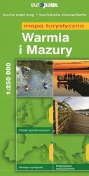 Mapa Turystyczna EuroPilot. Warmia i Mazury