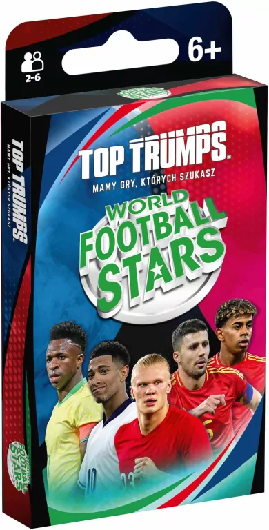 Top Trumps Tuck Box World Football Stars - tantis.pl