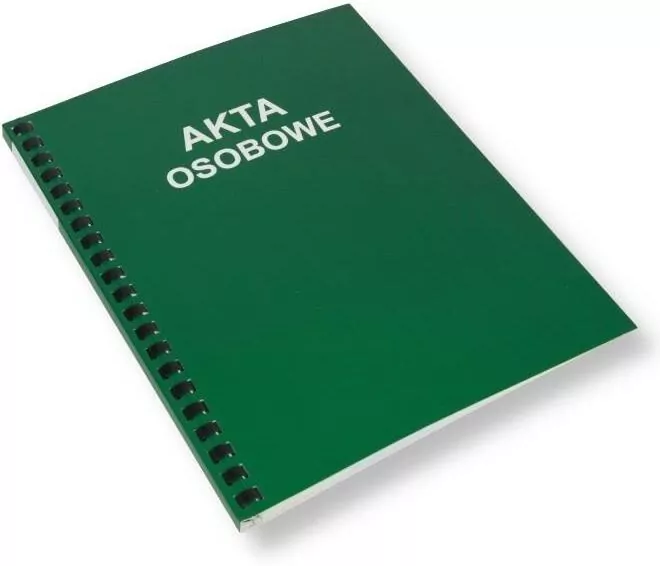 Teczka Akta osobowe T1 zielona - tantis.pl