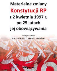 Materialne zmiany Konstytucji RP z 2 kwietnia... - tantis.pl