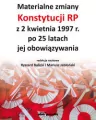 Materialne zmiany Konstytucji RP z 2 kwietnia... - tantis.pl