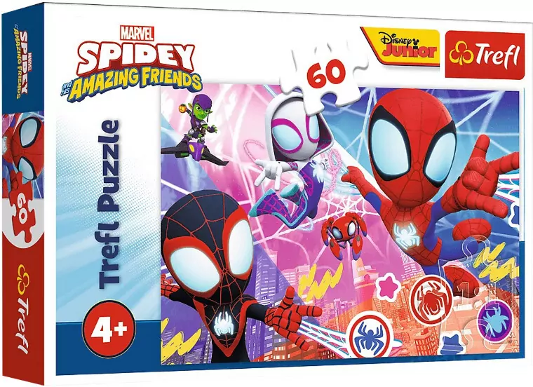Puzzle 60 Bohaterska przygoda TREFL - tantis.pl