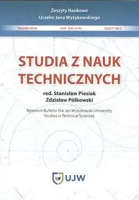 Studia z nauk technicznych Zeszyt 5 - tantis.pl