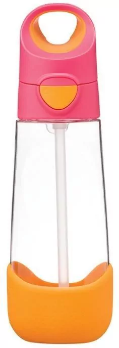 Butelka na wodę tritanowa ze słomką 600ml - tantis.pl