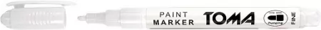 Marker olejowy. Fine. Biały - tantis.pl