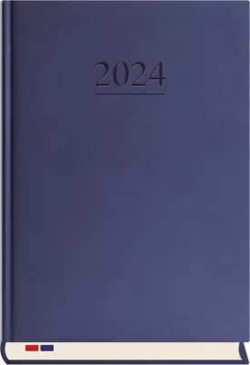 Terminarz 2026 B5 tygodniowy klasyczny granatowy