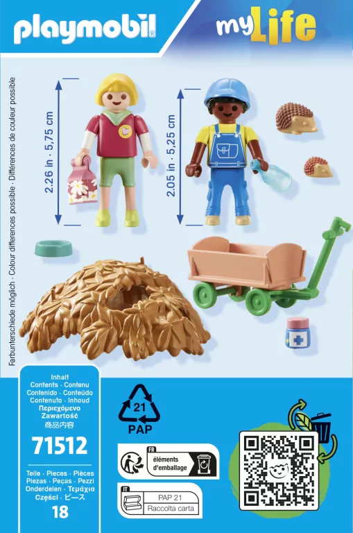 Playmobil 71512 Opieka nad jeżami - tantis.pl