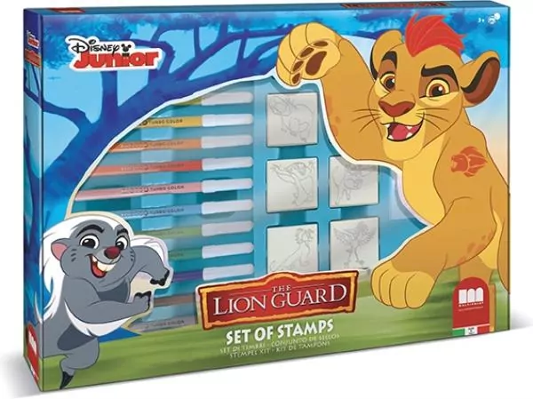 Pieczątki. Król Lew. Maxi box - tantis.pl