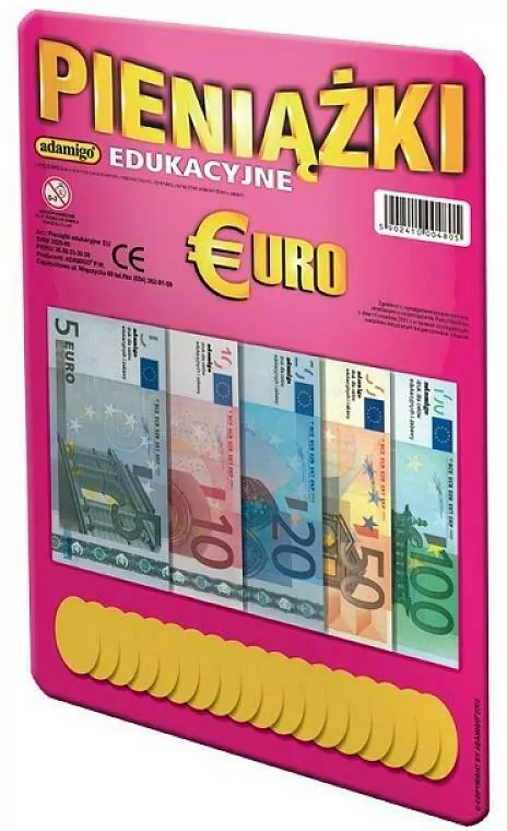 Pieniążki edukacyjne - Euro - tantis.pl