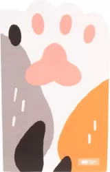 Notes szyty Cat&Dog mix  HAPPY COLOR