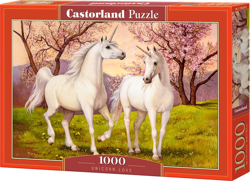 Puzzle 1000 Unicorn Love CASTOR - tantis.pl