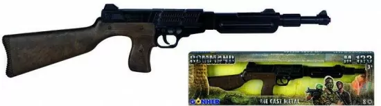 Metalowy karabin komandosa 8 naboi