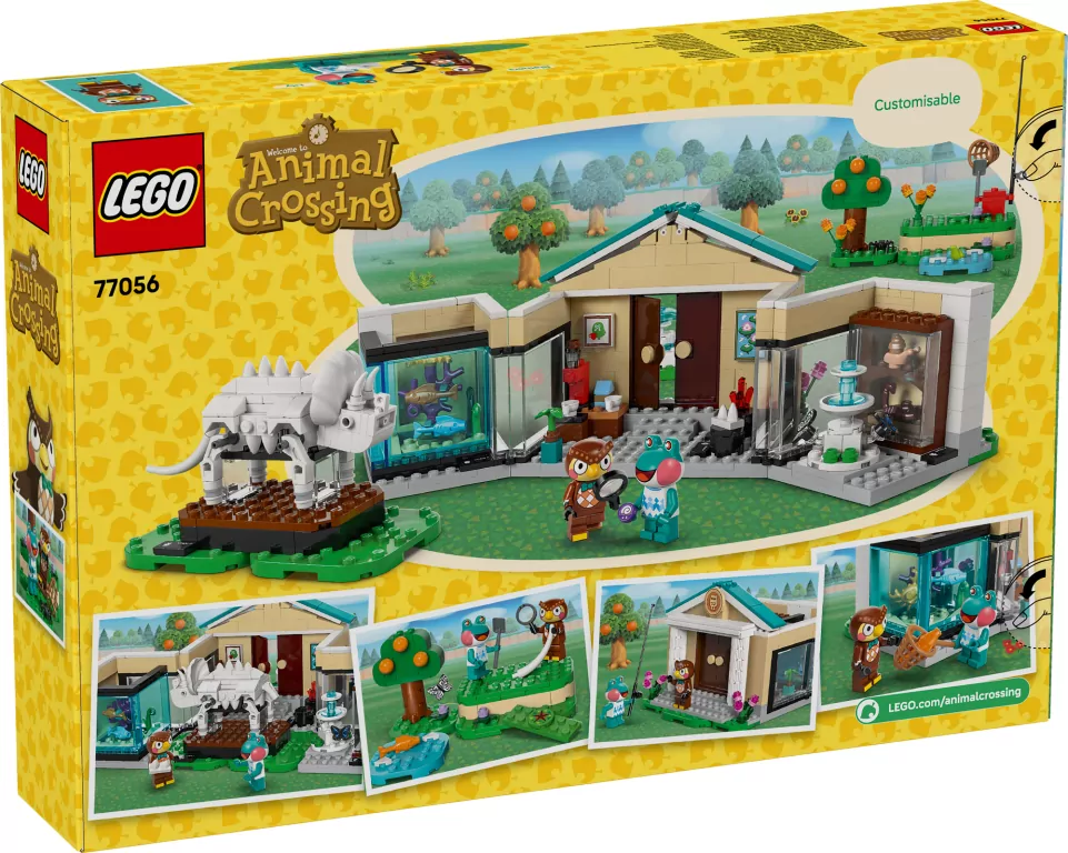 LEGO®Animal Crossing.  Blathers i kolekcja muzealna 77056 - tantis.pl