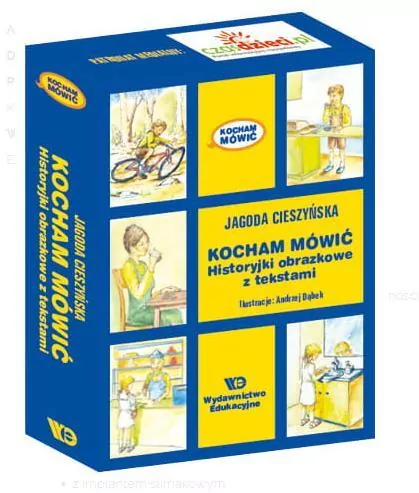 Kocham mówić. Historyjki obrazkowe z tekstami - tantis.pl