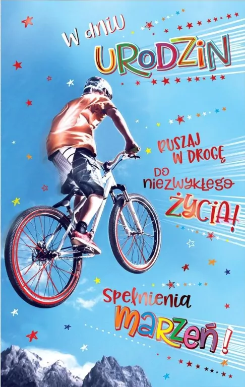 Kartka okolicznościowa. Urodziny - tantis.pl