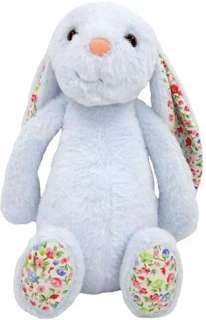 Króliczek Michaś niebieski 35cm - tantis.pl