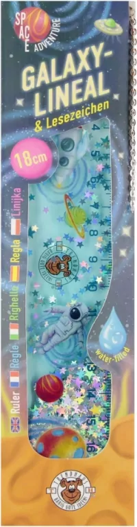 Linijka lub z zakładka do książki Galaxy Space Adventure 18 cm - tantis.pl