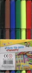 Flamastry gimboo 6 kolorów