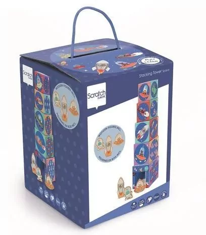 Piramida edukacyjna z figurkami Kosmos - tantis.pl