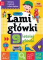 Łamigłówki 9-letniej główki. Labirynty, krzyżówki, zadania logiczne - tantis.pl