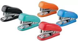 Zszywacz mini 12 kartek + zszywki mix kolorów M&G