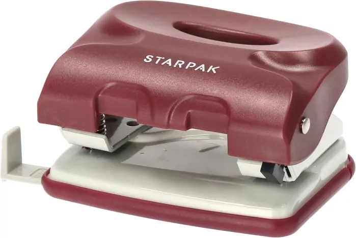 Dziurkacz ready STK-140 P bordowy - tantis.pl