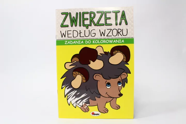 Zwierzęta według wzoru. Zadania do kolorowania - tantis.pl