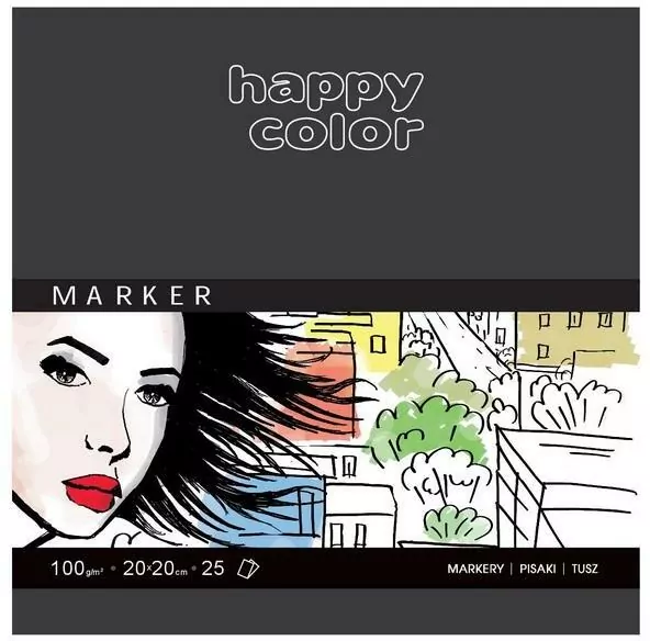 Blok do markerów ART 20x20 cm 25K, 100g - tantis.pl