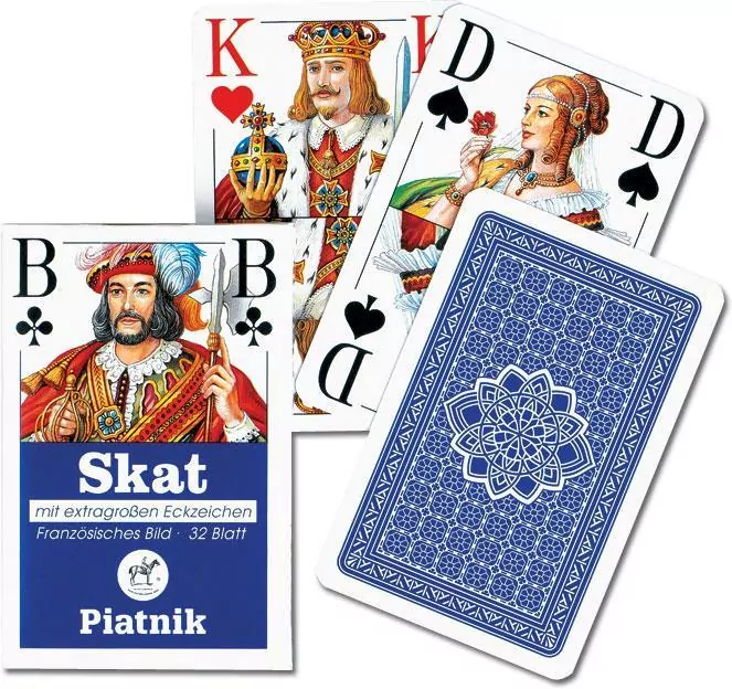 Karty skat 1 Skat (talia od siódemek) PIATNIK - tantis.pl
