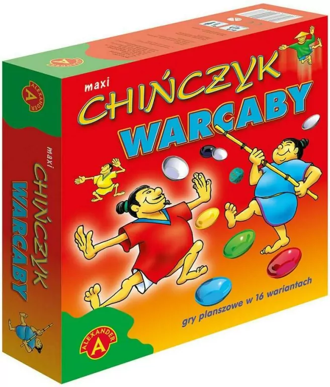 Maxi chińczyk. Warcaby - tantis.pl