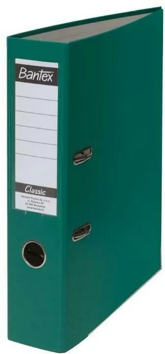 Bantex. Segregator A4. Budget 5cm, zielony - tantis.pl