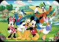 Puzzle drewniane 24 Mickey z przyjaciółmi TREFL - tantis.pl