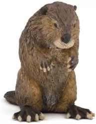 Bóbr brązowy. Figurka kolekcjonerska. PAPO