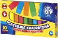 Plastelina kwadratowa 10 kolorów - tantis.pl