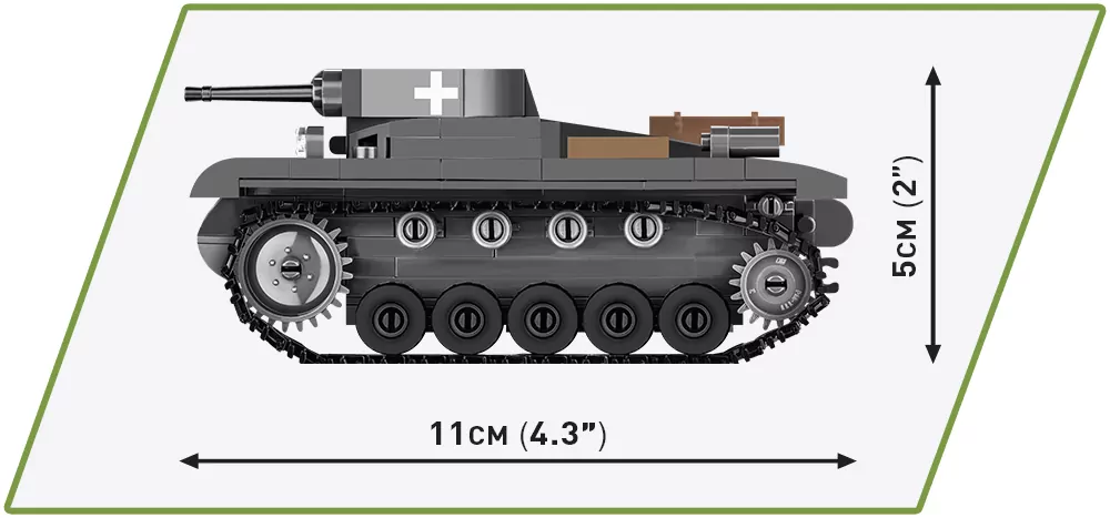 Czołg Panzer II Ausf. A Historical Collection WWII - tantis.pl