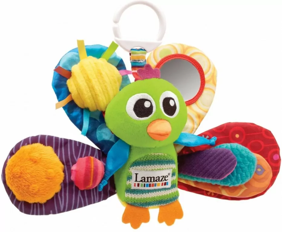 Lamaze. Zawieszka pluszowa. Paw - tantis.pl